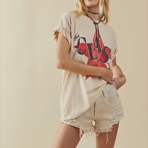 The Clash oversized t-shirt, size XS, Daydreamer by Free People.